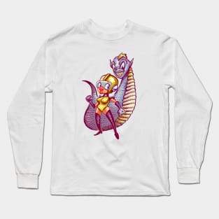 Dragon And Girl Long Sleeve T-Shirt